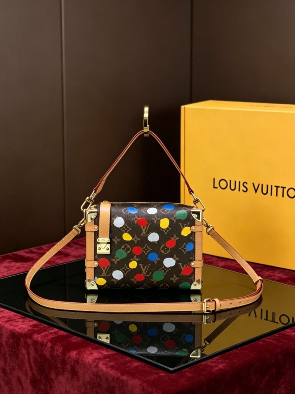 Louis Vuitton Petite Malle x Yayoi Kusama